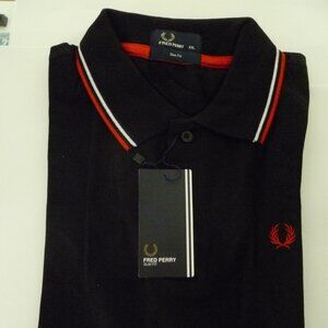 FRED PERRY SLIM FIT POLO 2XL